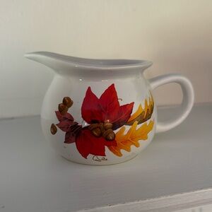 Vintage Autumn Creamer
